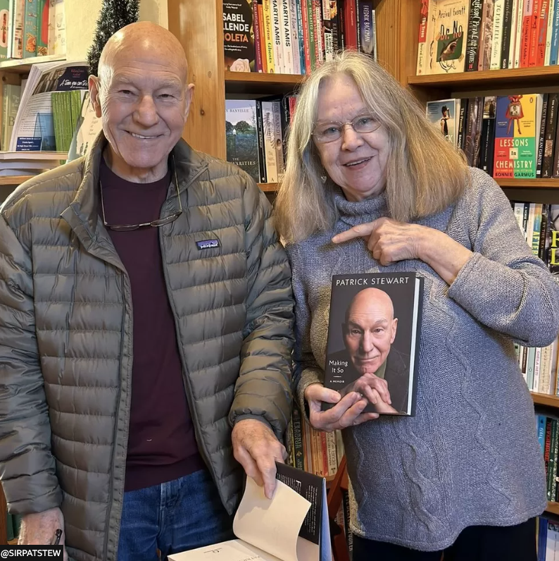 Woodstock Bookshop with Sir Patrick Stewart