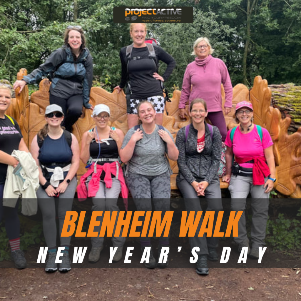 Blenheim Walk with Project Active - New Years Day Graphics